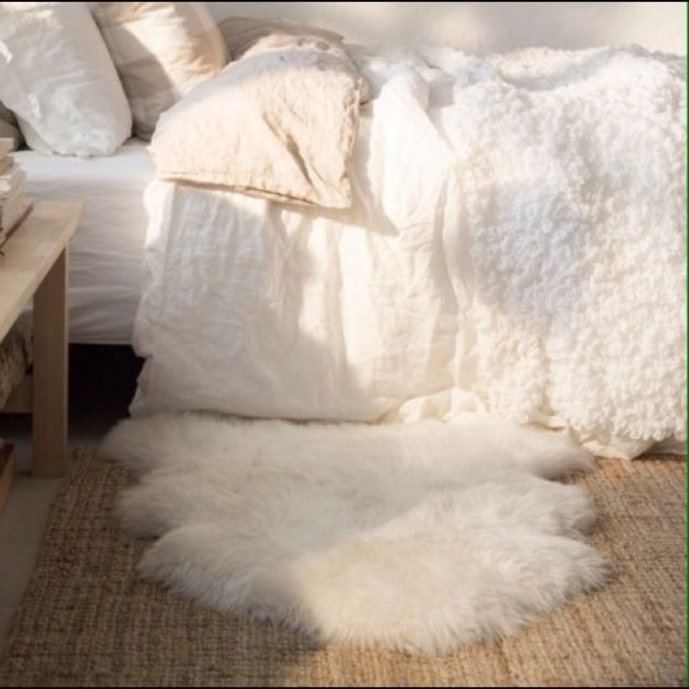 Target Threshold Faux Fur Rug Throw